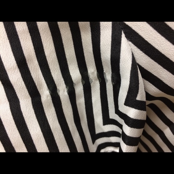 Stripe BCBG MaxAzria Mini Dress LAST CHANCE - Picture 4 of 4